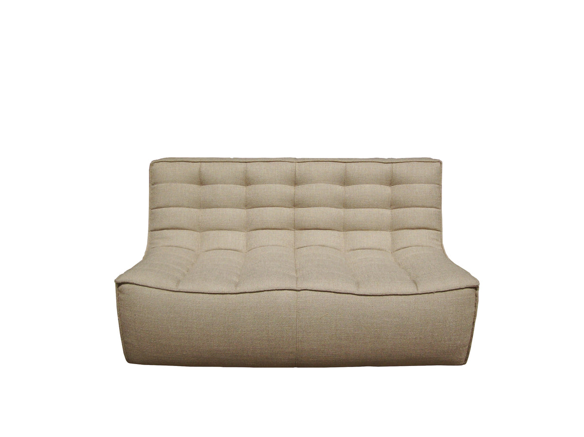 Ethnicraft N701 Sofa 2-Sitzer, beige