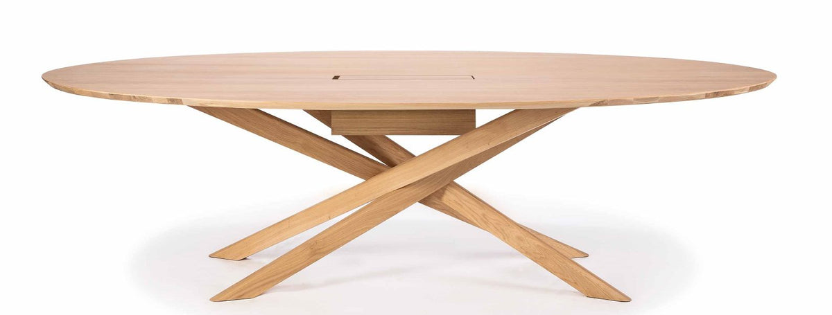 Ethnicraft Mikado Tisch, Eiche lackiert