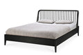 Ethnicraft Spindle Bett aus Eiche, schwarz
