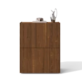 Team 7 core Highboard in Nussbaum