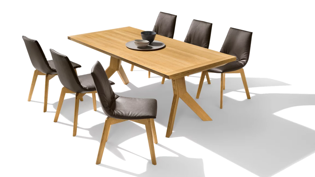Team 7 yps Esstisch mit lui Stühlen
