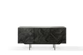 Ethnicraft Graphic Anrichte, Teak schwarz