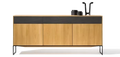 Team 7 filigno Sideboard in Eiche mit Keramik-Front