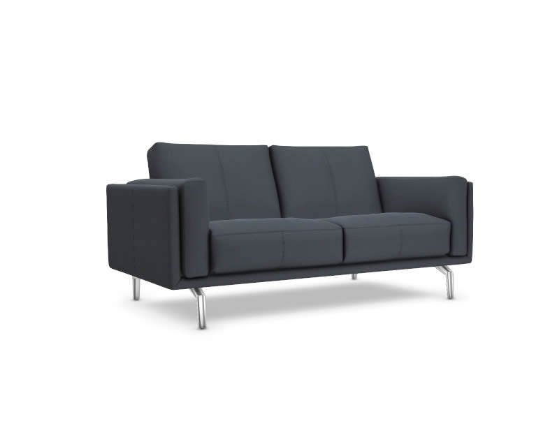 Leolux Bellice Sofa, Armlehne hoch, Stoff