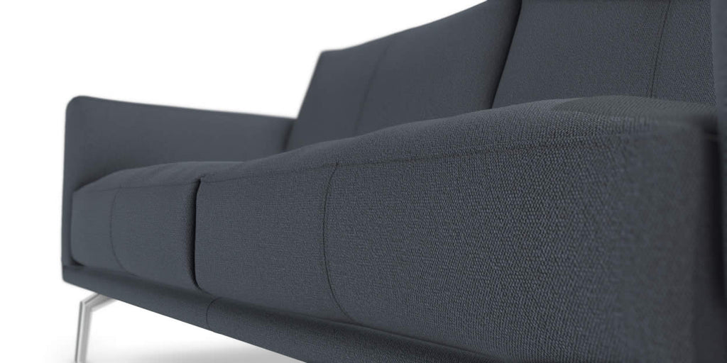 Leolux Bellice Sofa, Detailansicht Ziernähte