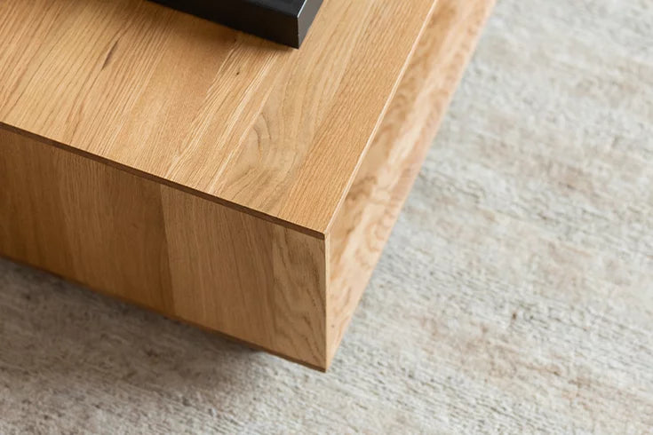 Team 7 lux Couchtisch, Detailansicht verstecktes Fach