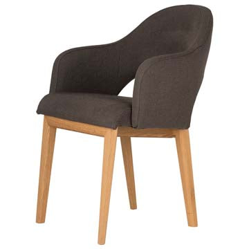 Trendstühle Sessel Salesa Untergestell D2 Eiche