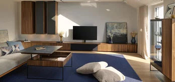 Team 7 filigno Couchtisch, Detailansicht Step-Funktion