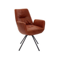 Gealux Lody Stuhl, Leder braun